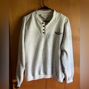 Vintage Bar Harbor Henley Sweatshirt